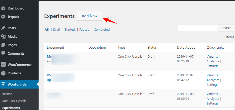 a/b-testing-interface