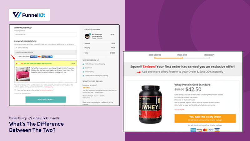 Order Bump v/s One-click Upsells: What's The Difference Between The Two?