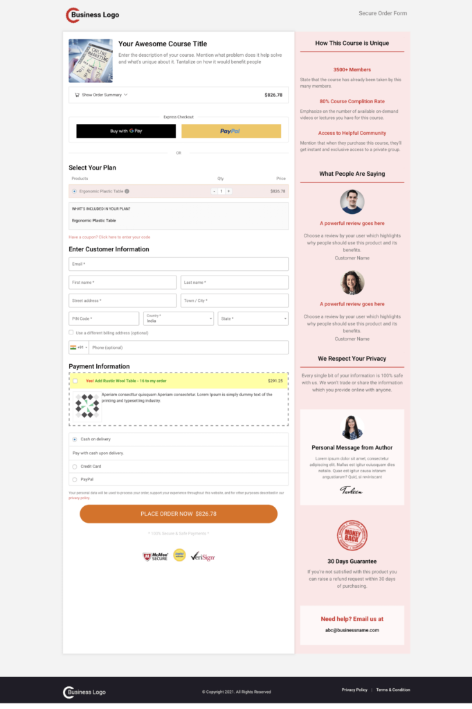 divi woocommerce one page checkout