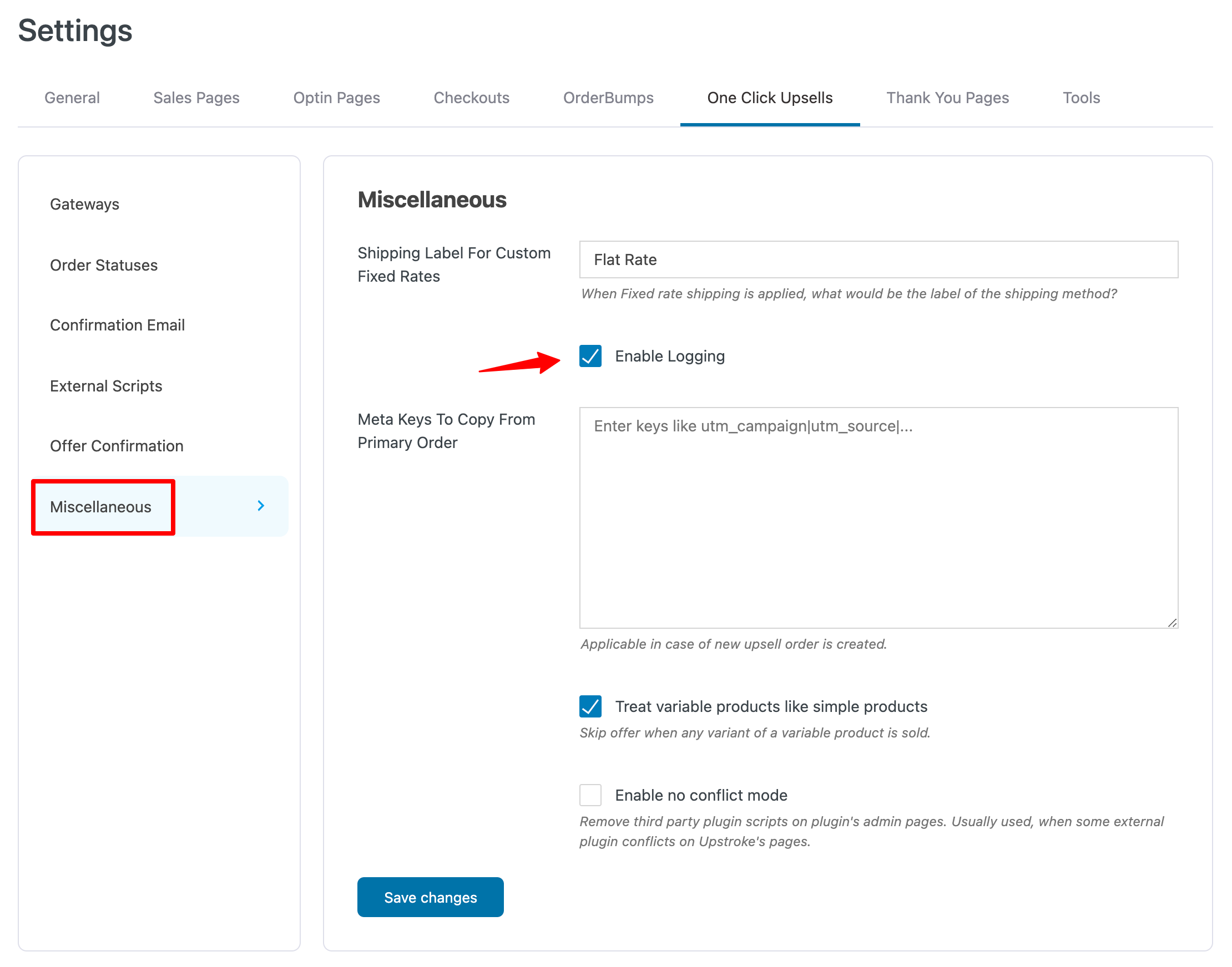 Logging For Funnel Events - FunnelKit
