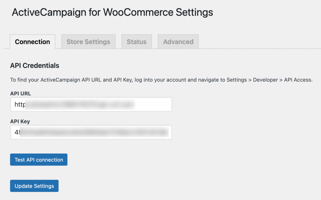 Configure ActiveCampaign for WooCommerce
