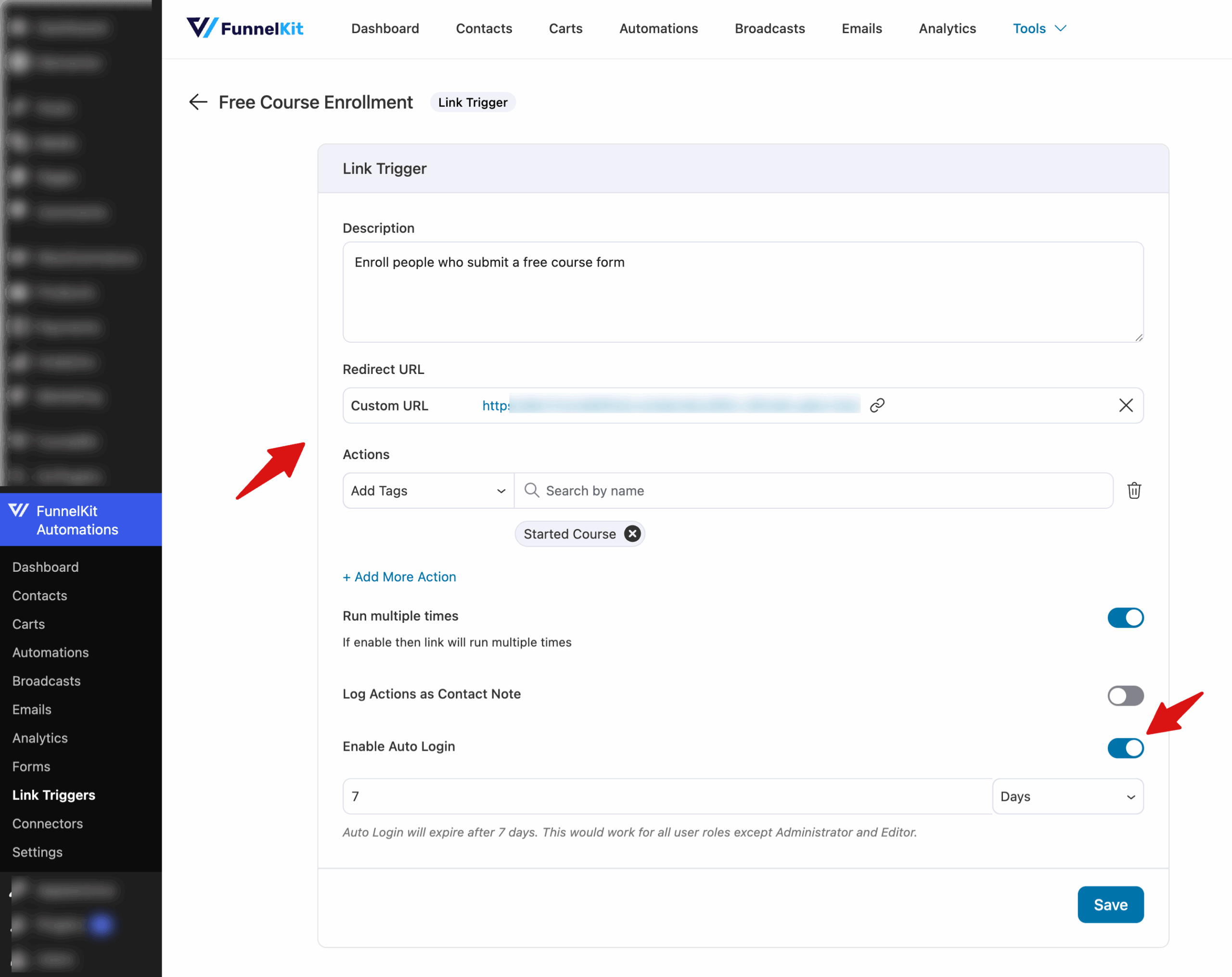 enable wordpress auto login