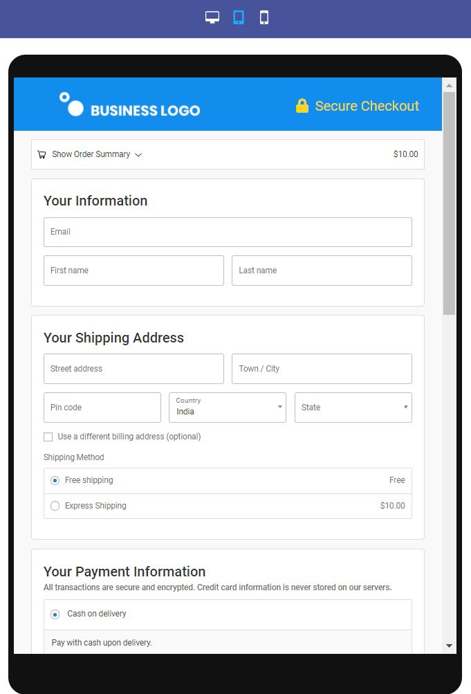 Optimize the Checkout Experience for Mobile Devices