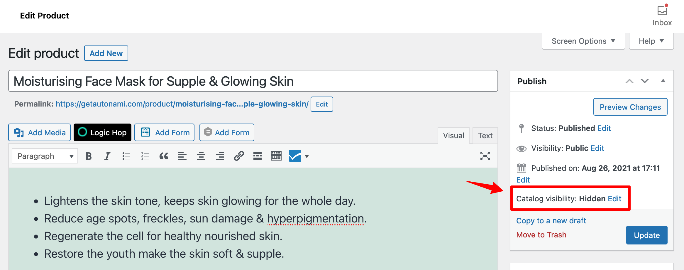 Add the Free Product to WooCommerce & Make it Hidden