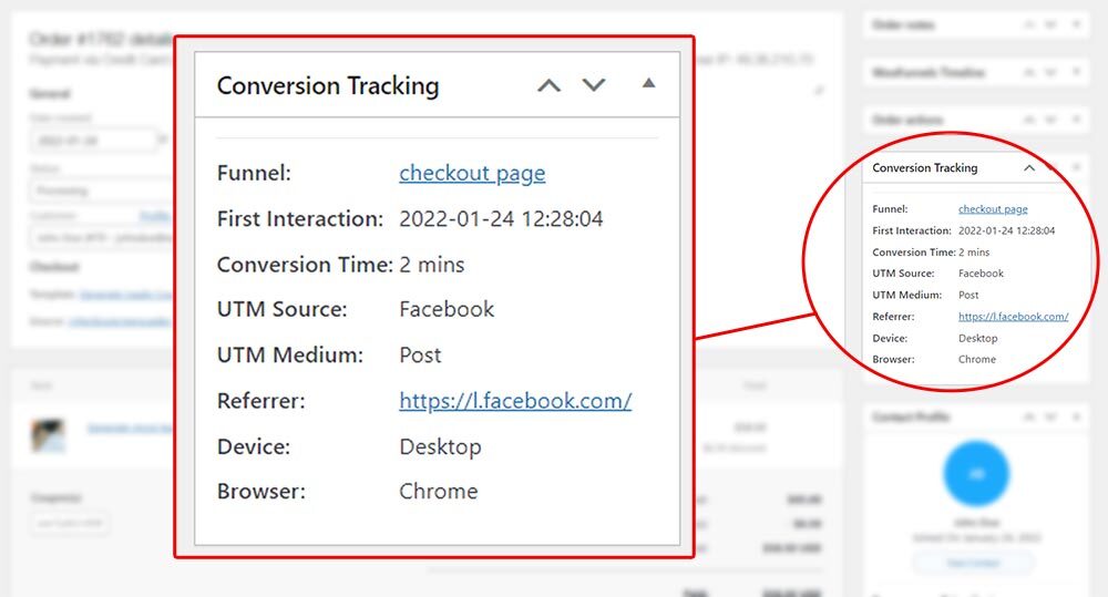 Track all the UTM parameters with Conversion tracking