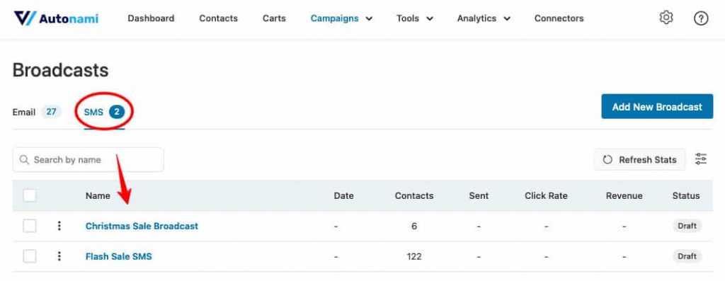 SMS campaigns - autonami vs alternatives