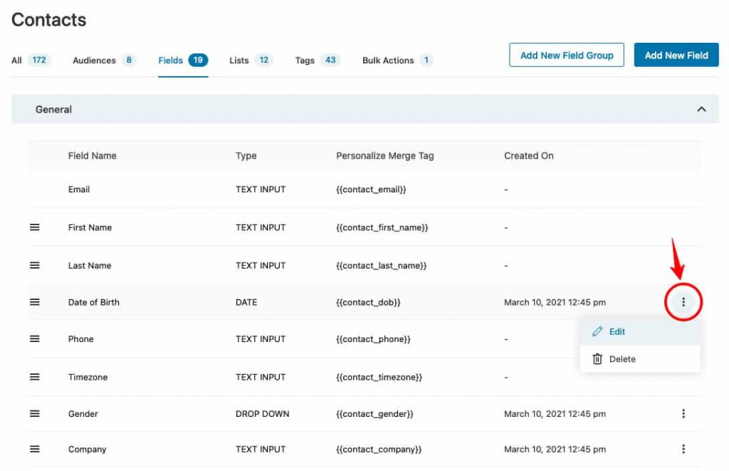 Edit or Delete fields in FunnelKit Automations