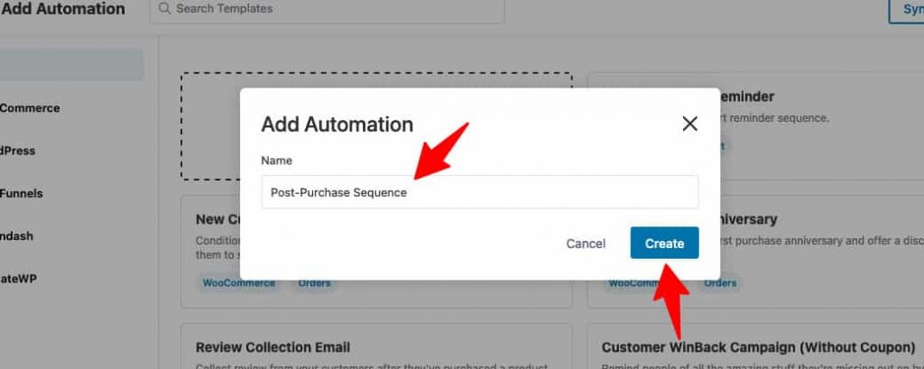 Select ‘Start from Scratch’ and name your automation