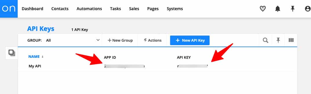 the new api key will be generated