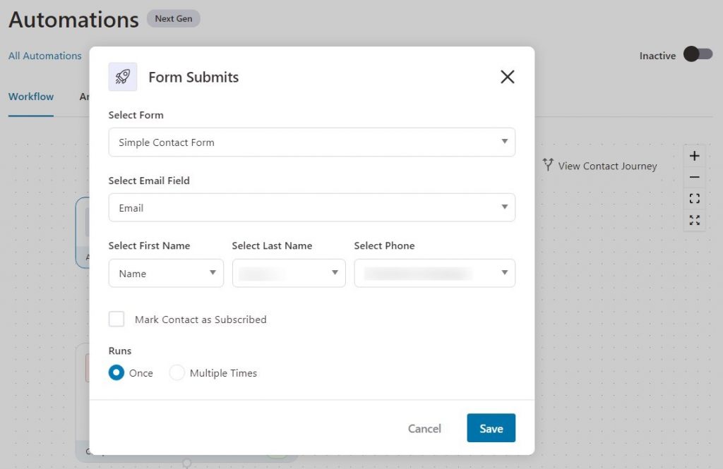mapping the form fields - form related woocommerce-google sheets integration