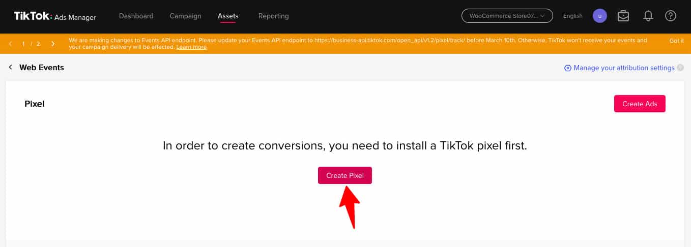 Installing TikTok Pixel on a WooCommerce store