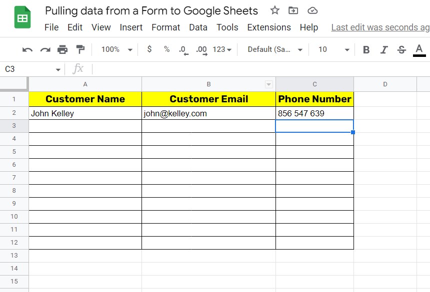 information in sheet - form related woocommerce-google sheets integration