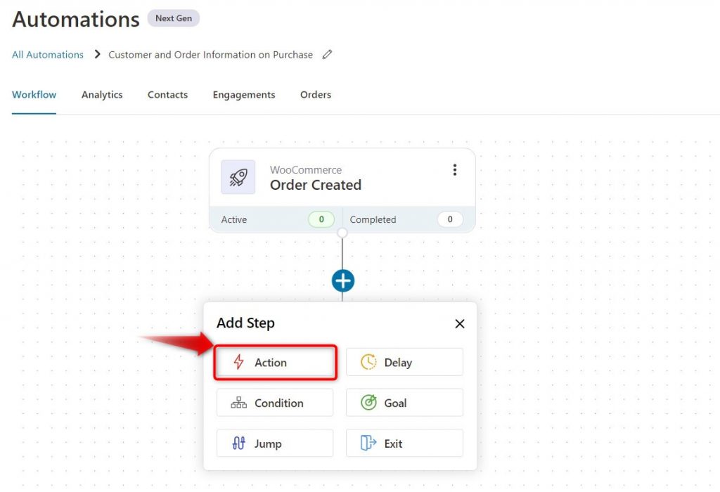 adding action - order related woocommerce-google sheets integration