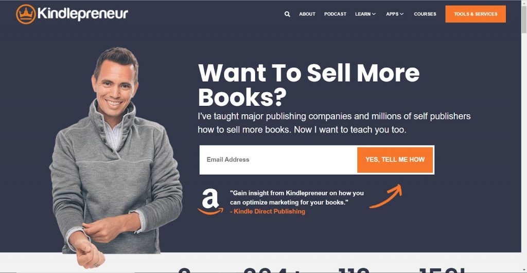 kindlepreneur sales page