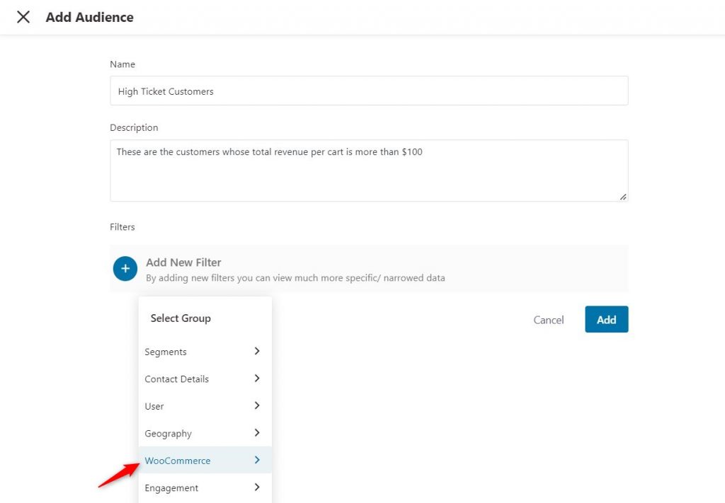 creating high-ticket customers WooCommerce customer segmentation