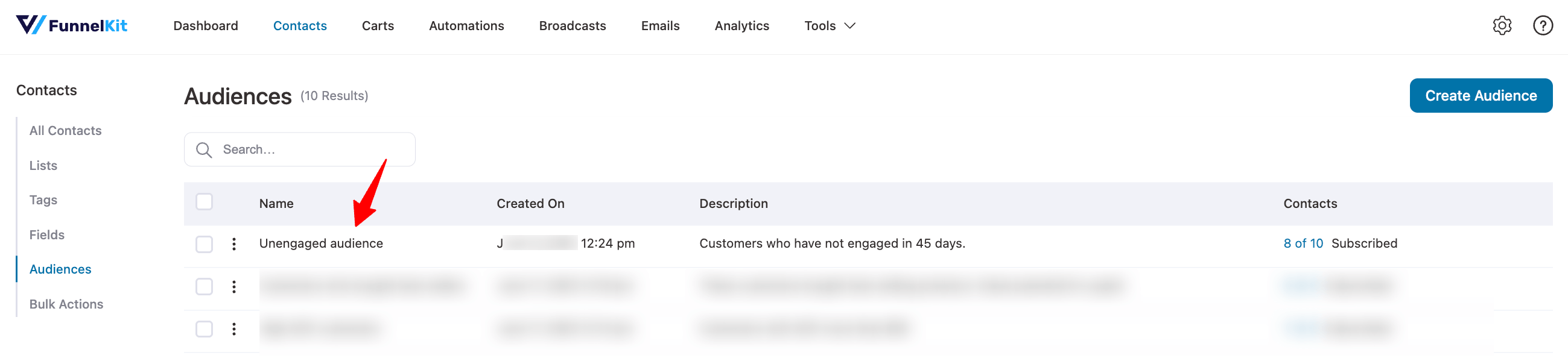 unengaged audience segment is ready