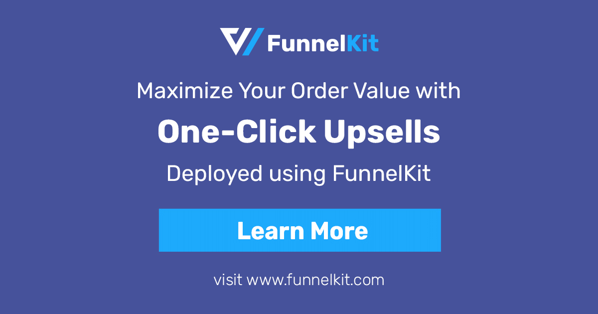 WooCommerce One Click Upsell: Build Your Post Purchase Upsells