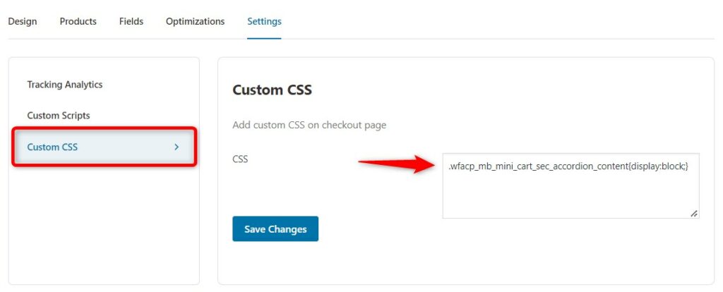 Add the CSS to show the "Order Summary" on mobile by default