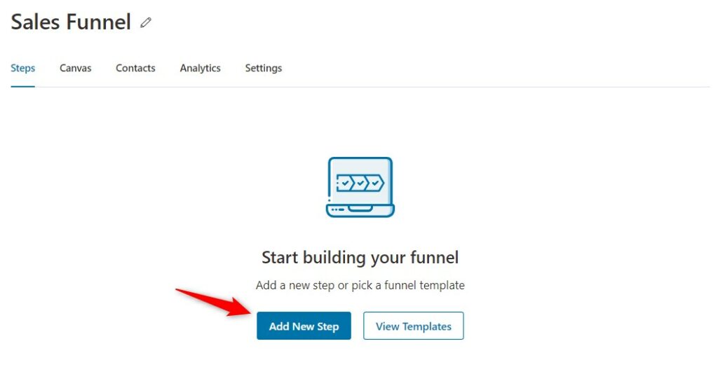 Add new step on your funnel