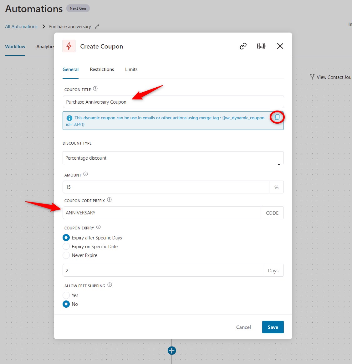 Automate email personalization and dynamic coupons to boost sales