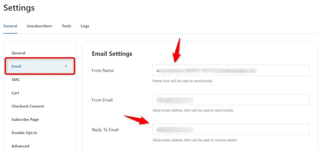 Check your From Name, From Email and Reply-to-mail addresses