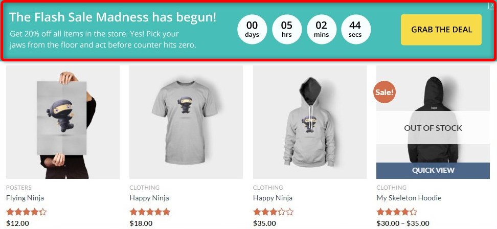 Finale Countdown Timers - best WooCommerce plugins