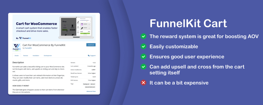 funnelkit cart- best WooCommerce checkout page plugins