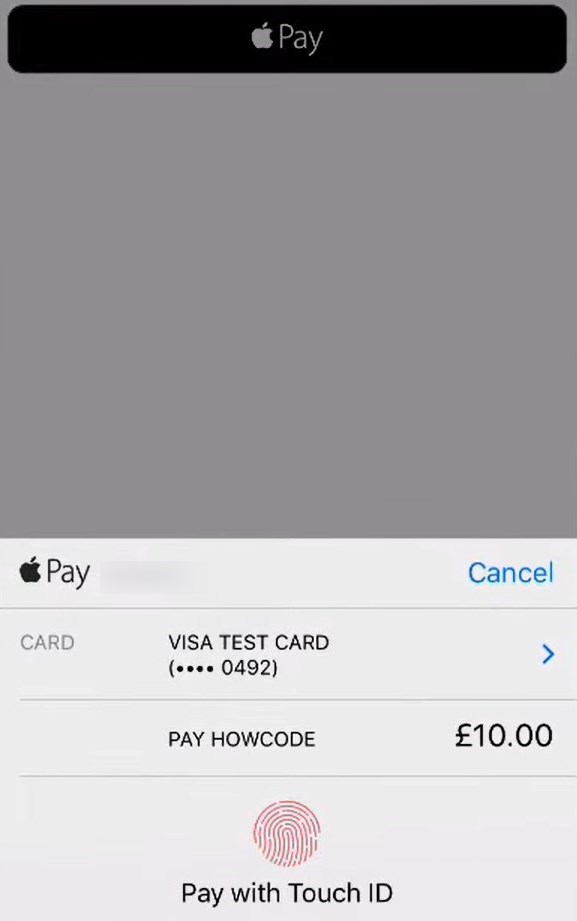 Apple Pay working demo