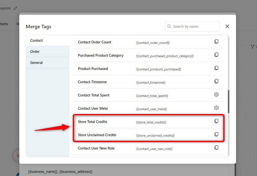 Advanced Conditions merge tags