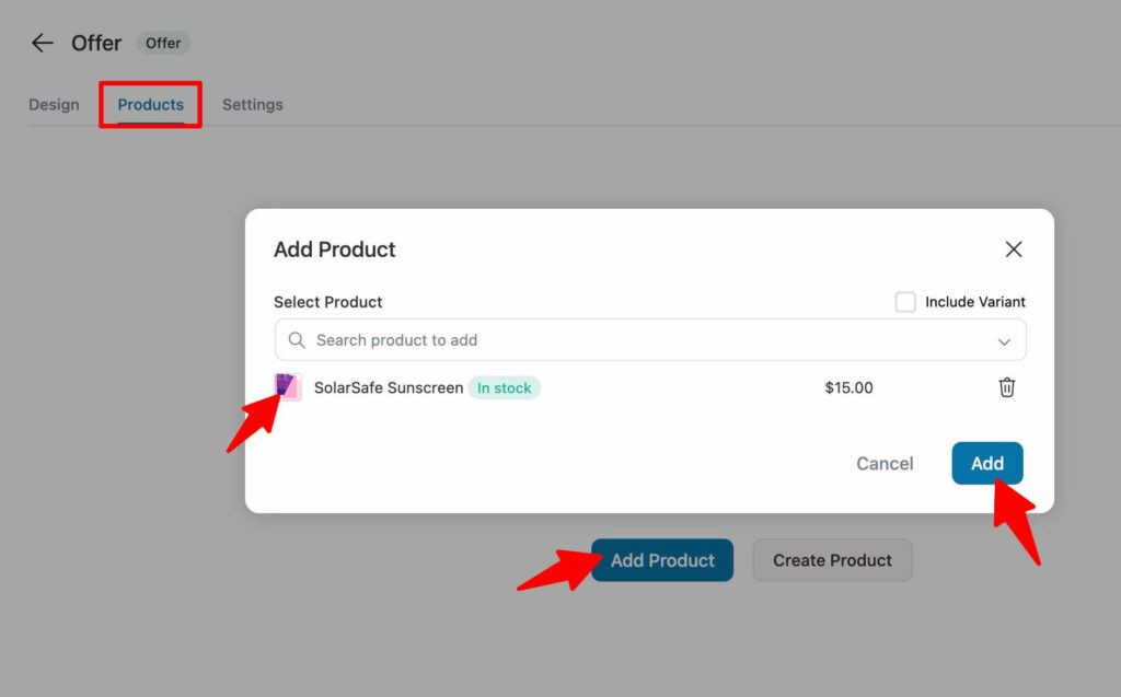 add upsell offer WooCommerce upsell template