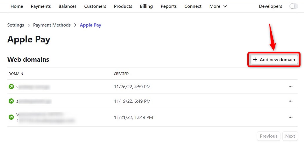 Verify your website domain for WooCommerce Apple Pay
