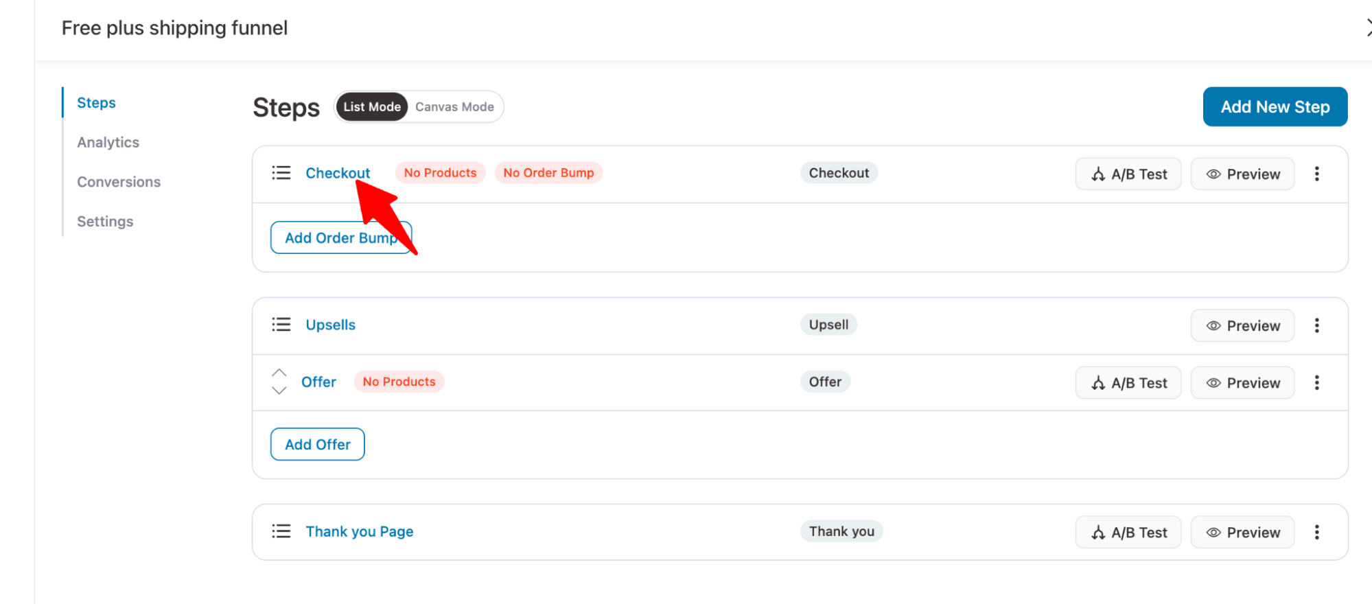 click on checkout free shipping