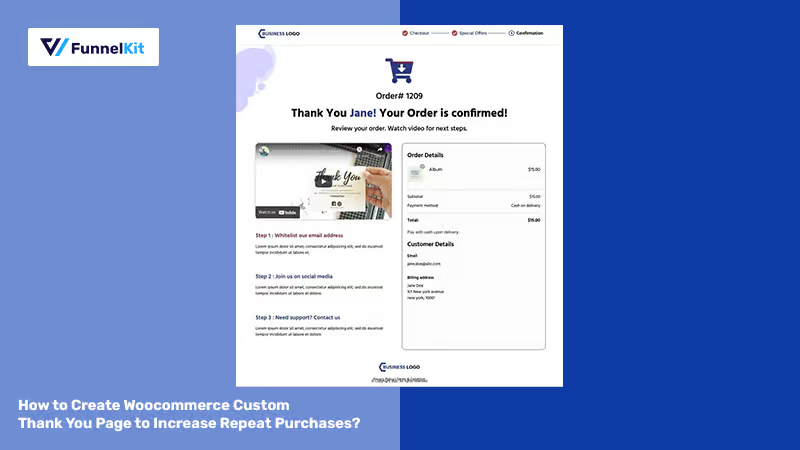 How to Create a Custom WooCommerce Thank You Page that Boosts Repeat Purchases [2024]