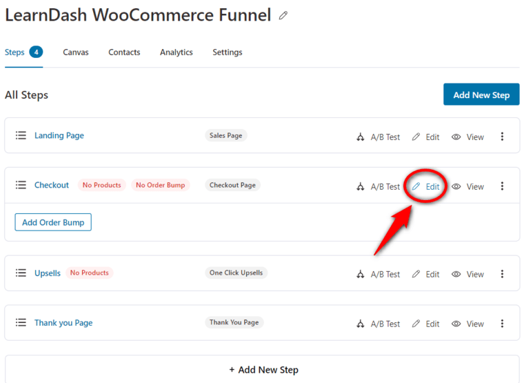 Edit the woocommerce product-specific checkout page for your learndash course 