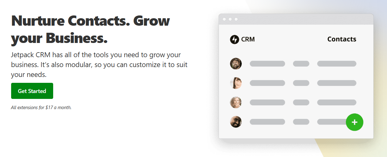 Jetpack CRM for WordPress