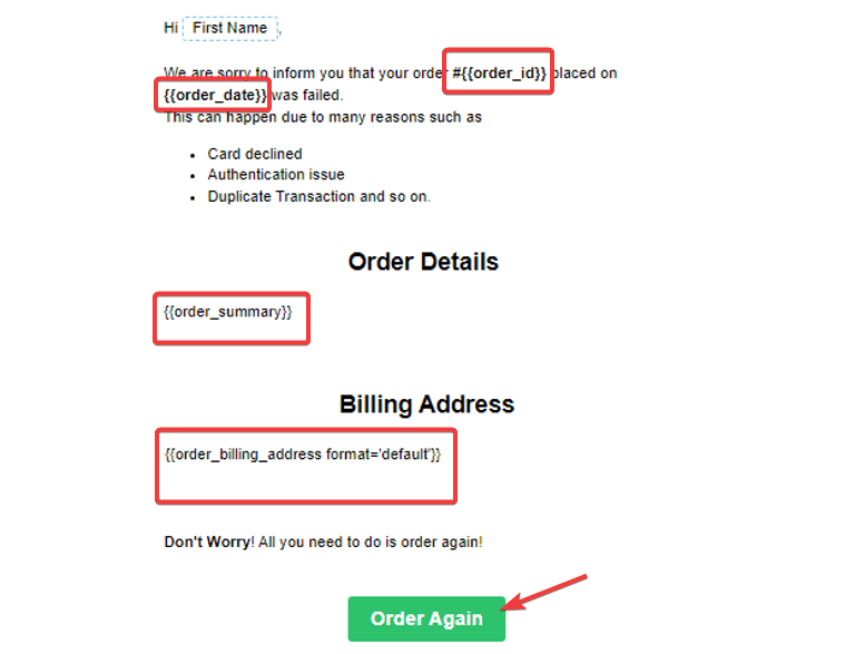 WooCommerce: Order Again Button @ My Account > Orders