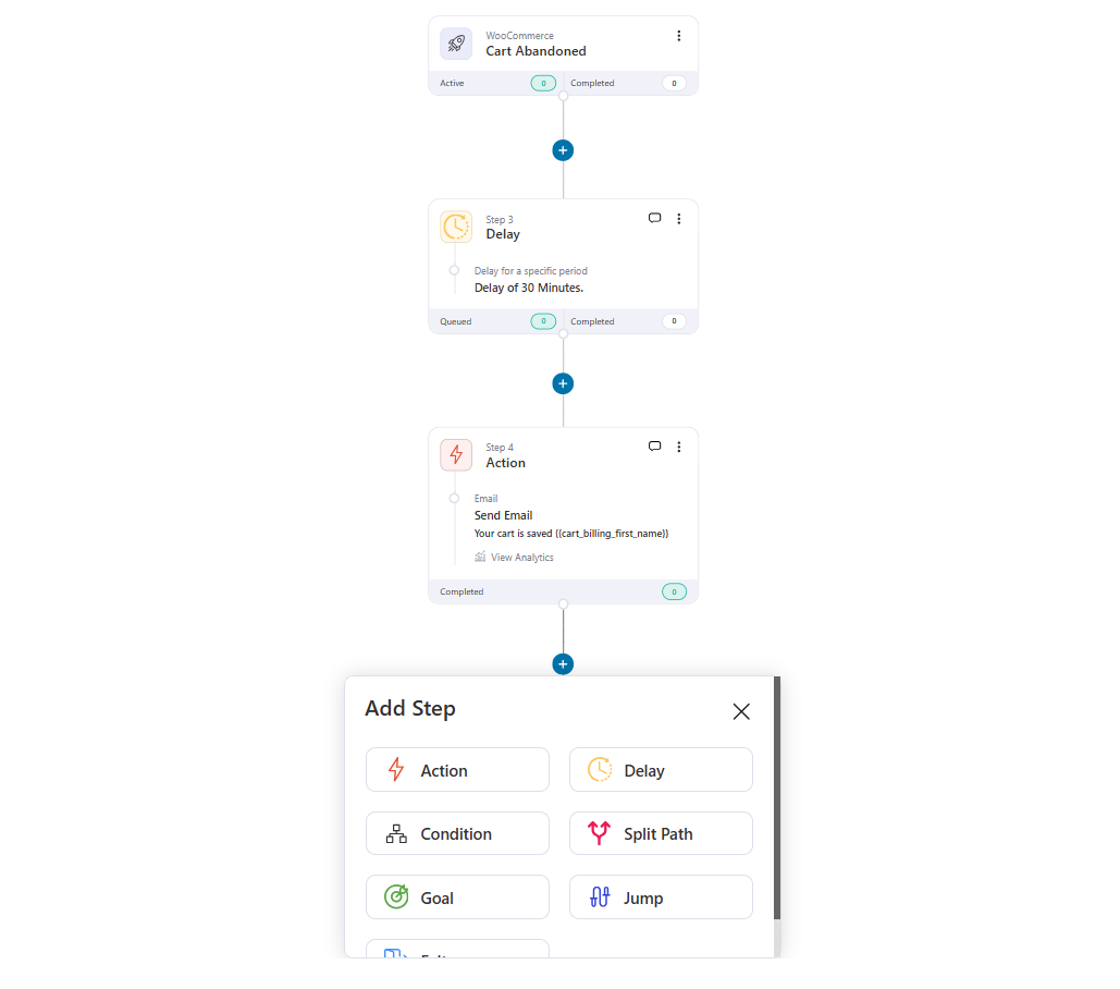 visual automation builder 