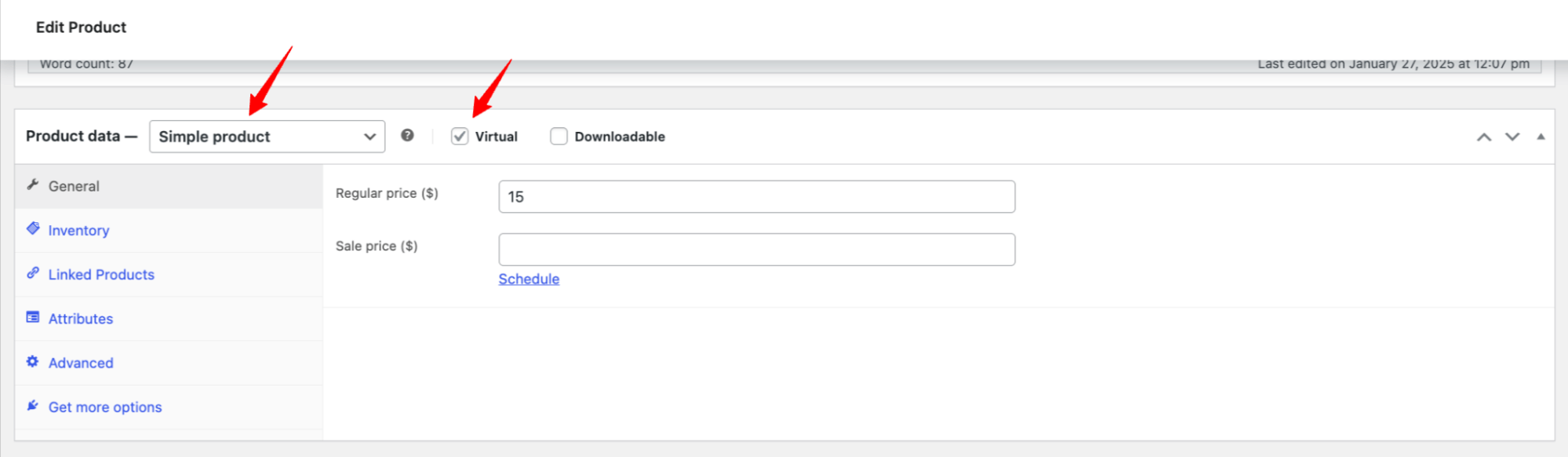 add virtual product