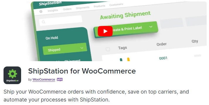 ShipStation for WooCommerce best shipping plugin for WooCommerce