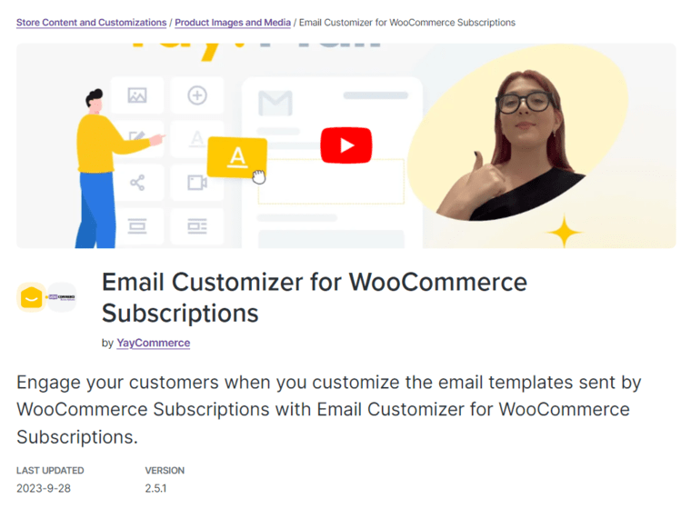 Email Customizer for WooCommerce Subscriptions plugin