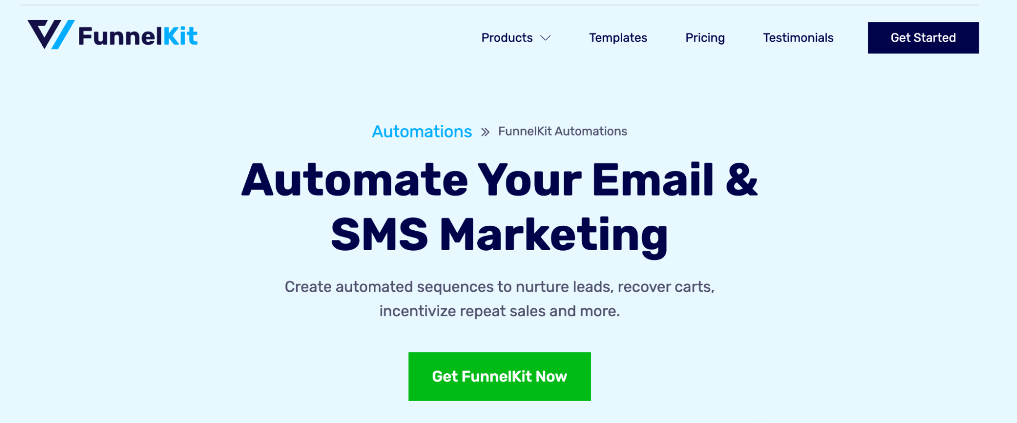 FunnelKit Automations best WooCOmmerce SMS plugin