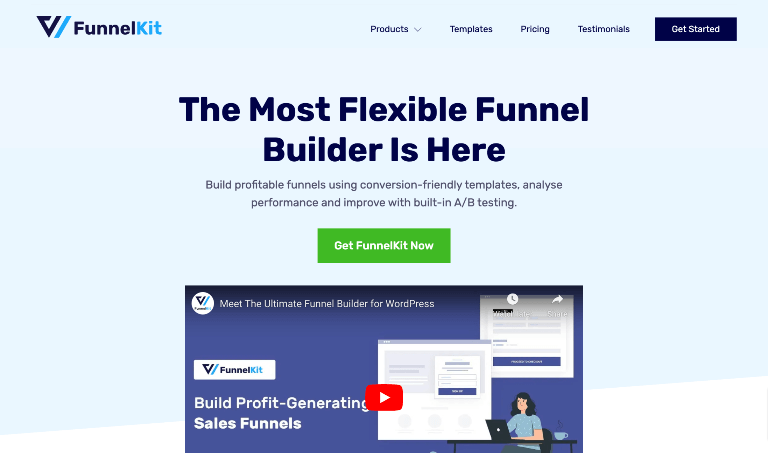 funnelkit updated WooCOmmerce sales funnel builder