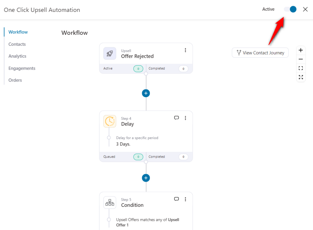 Make the automation live