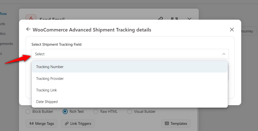 Shipment Tracking - FunnelKit Automations