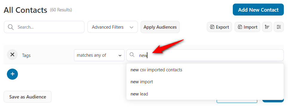 Segment by existing tag in FunnelKit Automations