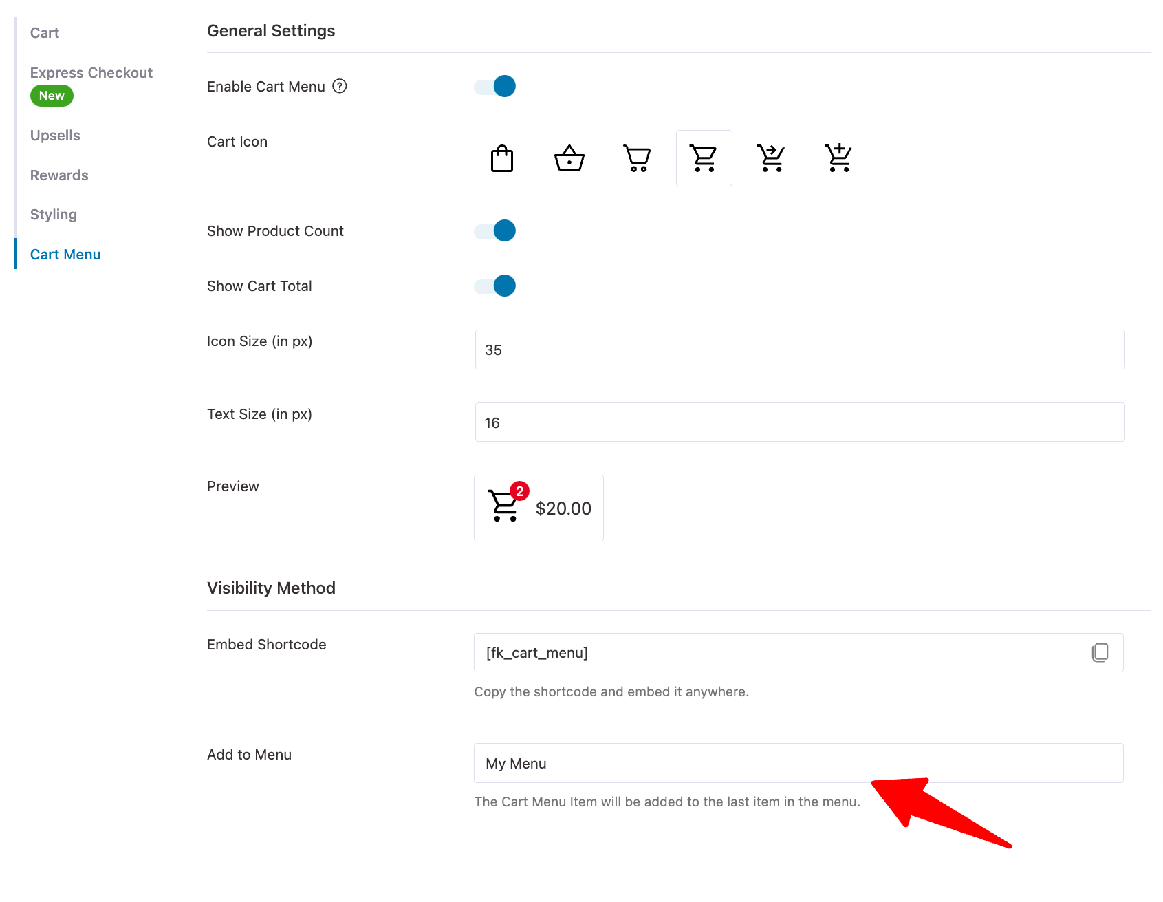 How to Add WooCommerce Cart Icon to Menu Bar in 4 Steps