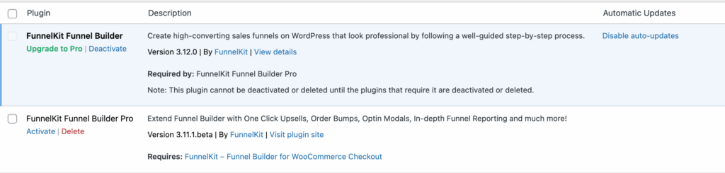 Funnel Builder Installation - FunnelKit