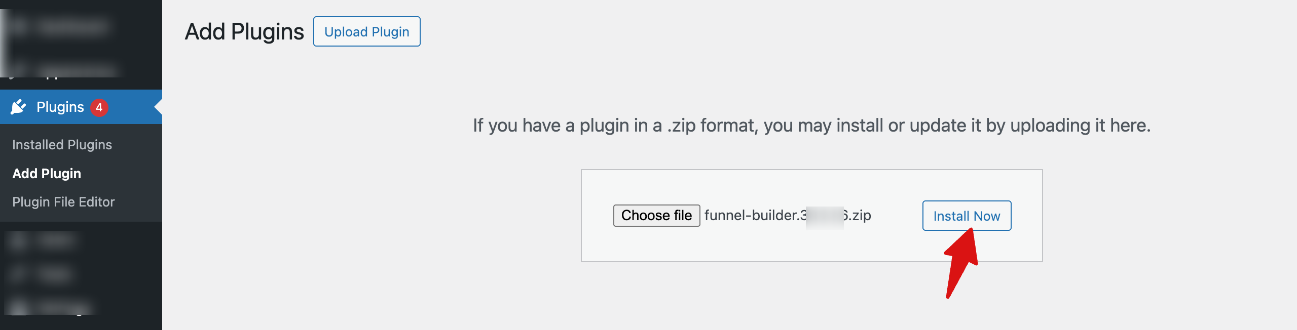 install now funnel builder free