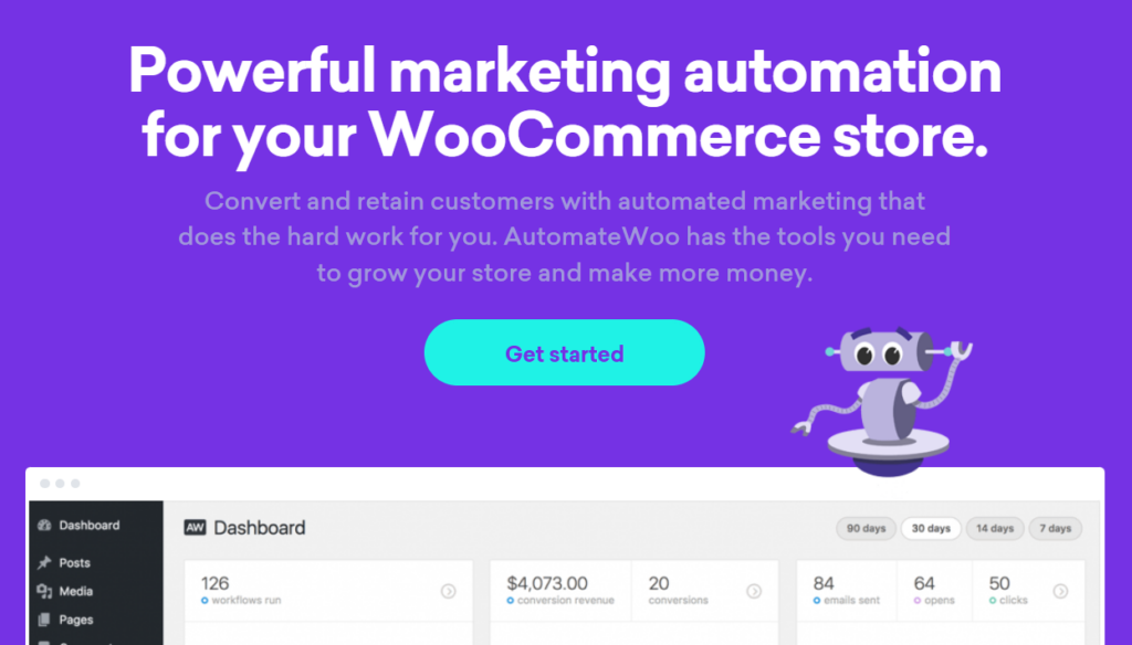 automatewoo - one of the top woocommerce upsell plugins to generate more sales