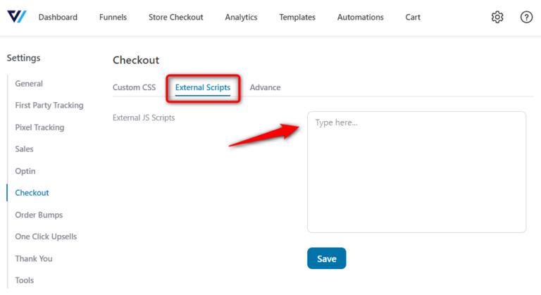 Global Settings (Checkout Pages) - FunnelKit
